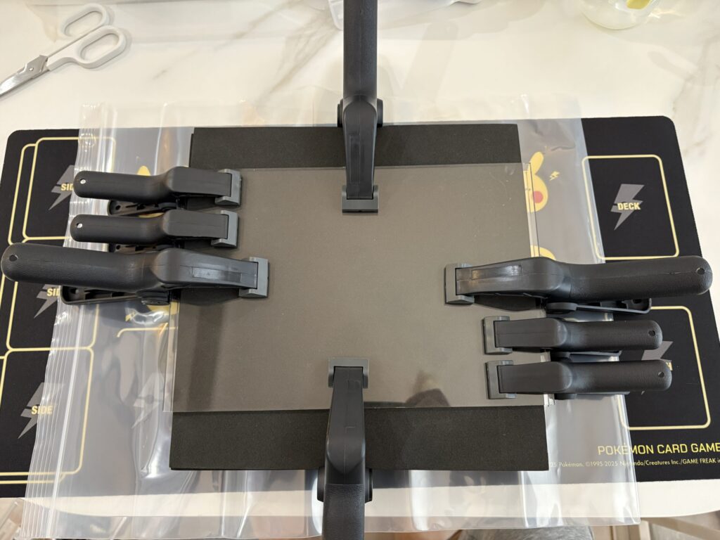 密閉用のポリ袋に圧着したケロマツARが入らない